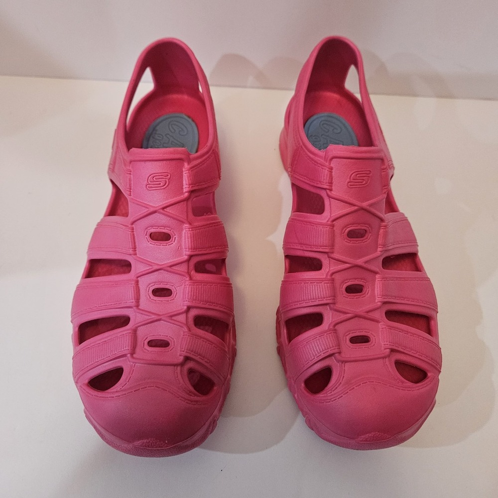 Skecher Foamies Hot Pink Sandals EVA Foam Wmns 9 Water SlideOn Beach Pool Shower